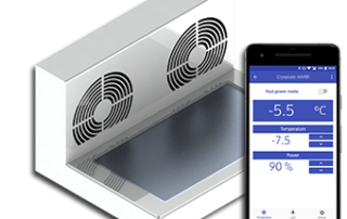 Cryoplate Android app for coldplate remote control